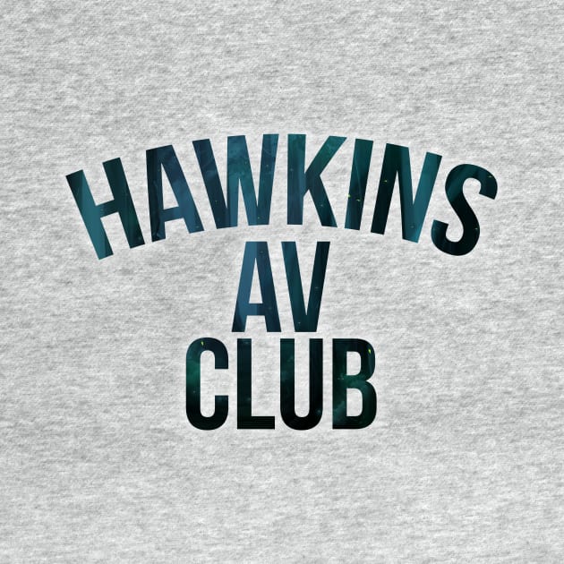 Stranger Things Inspired Hawkins AV Club Fireflys by charlescheshire